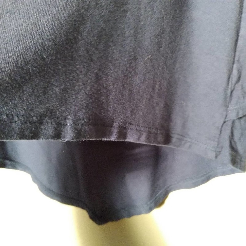 Alfani Navy Blue Tiered Sleeveless Blouse Size Small - Picture 7 of 7